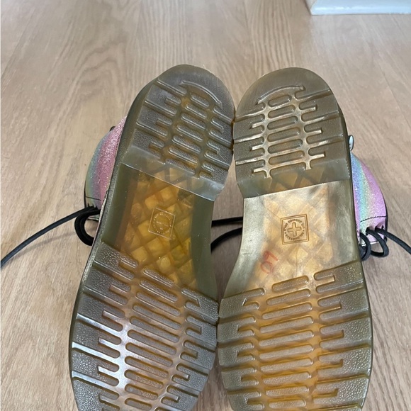 Dr. Martens. A rainbow sparkle color. Brand new. Size 6 - Picture 3 of 4